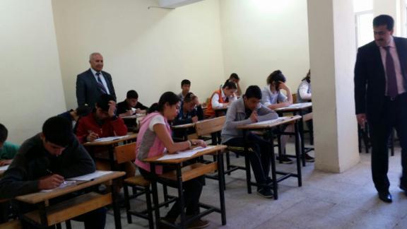 Erdemli ve Başarılı Birey Projesi 8. Sınıf Öğrencilerinin  Fen ve Teknolojileri Dersi Kazanım Ölçme Sınavı Yapıldı