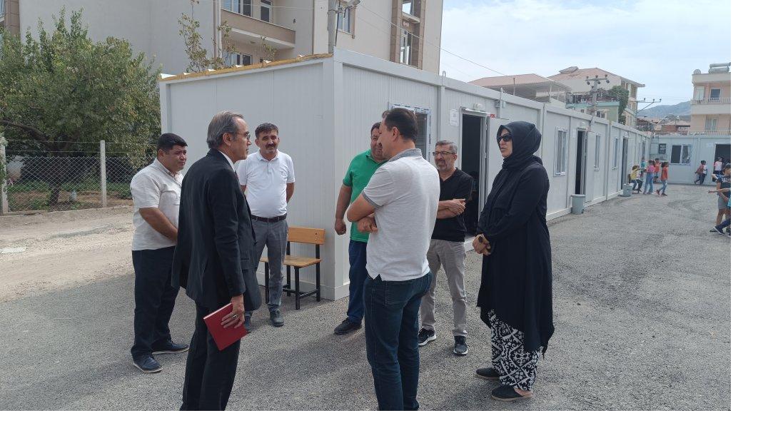 İlçe Milli Eğitim Müdürümüz Ali Şeyh ÖZDEMİR, Gazi İlkokulumuzu Ziyaret Etti.