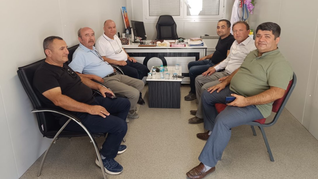 Milli Eğitim Bakanlığı İnşaat Emlak Daire Başkanı İsmail YILDIRIM İlçemizi Ziyaret Etti