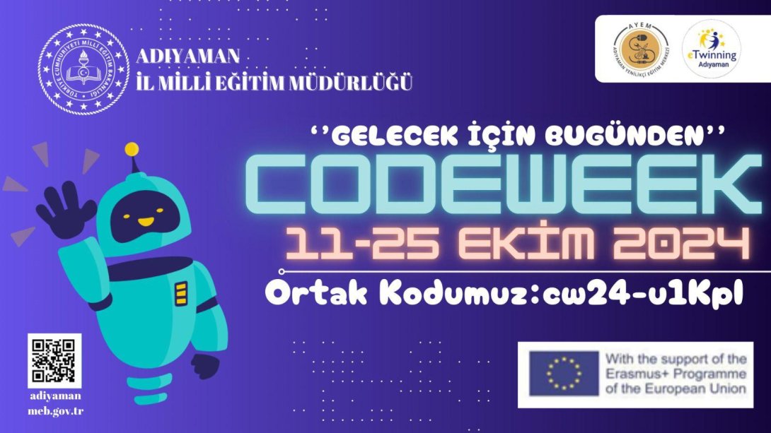 Adıyaman Öğretmenleri Gelecek İçin Bugünden Kodluyor