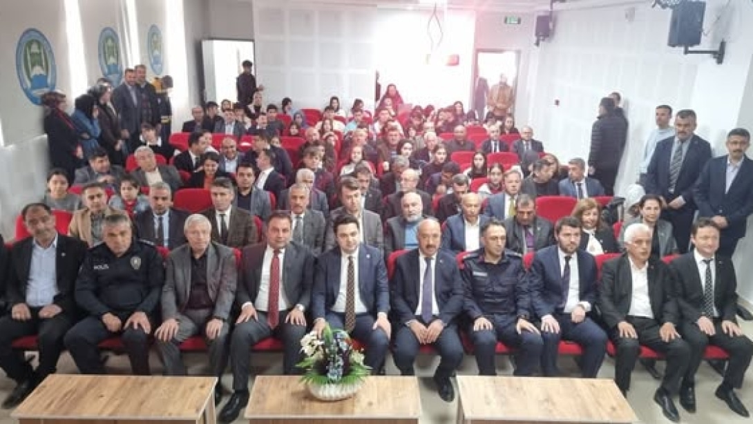 12 Mart İstiklal Marşının Kabulü ve Mehmet Akif Ersoy'u Anma Programı Düzenlendi. 