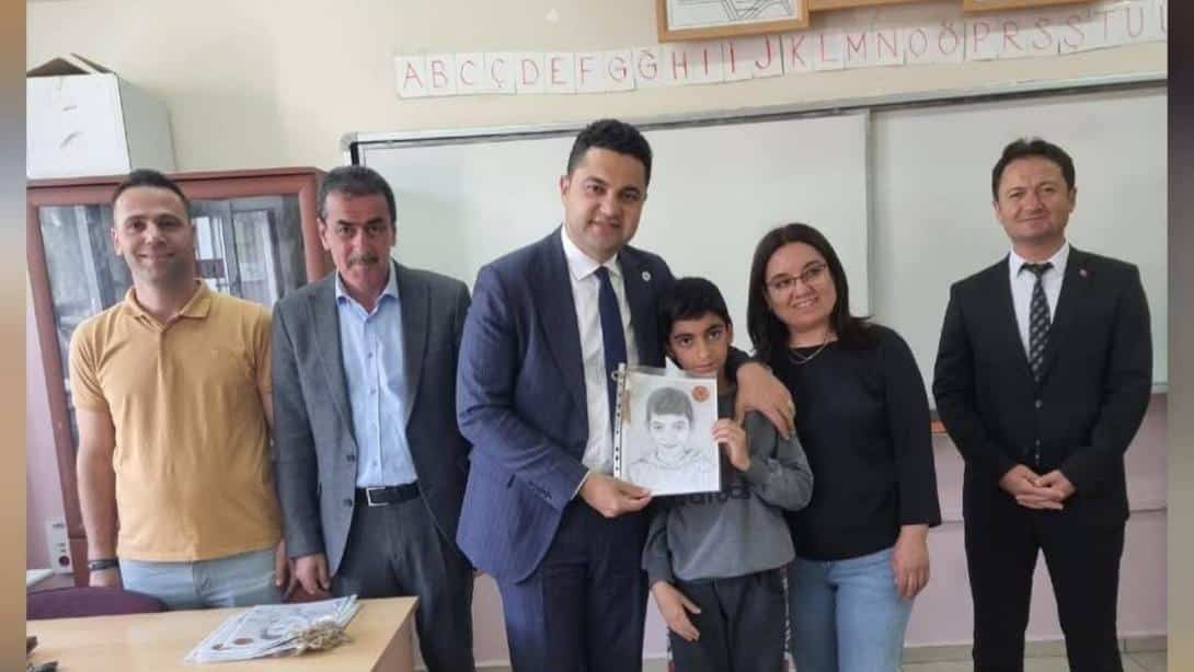 Kaymakamımız Sayın Tarık Buğra SEYHAN, Gölkent İlk/Ortaokulumuzu Ziyaret Etti