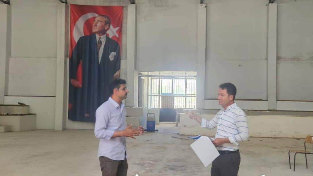 Milli Eğitim Müdürümüz Akif TORUN, Mehmet Tevfik Göksu AİHL İncelemelerde Bulundu